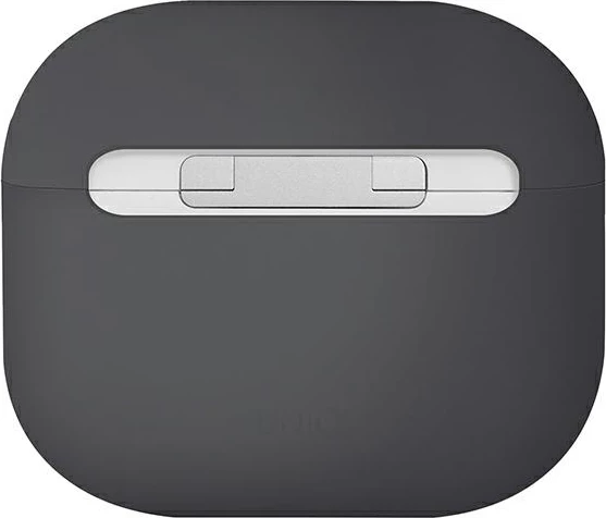 Zaščitni ovoj UNIQ Lino za AirPods 3, silikon, siv