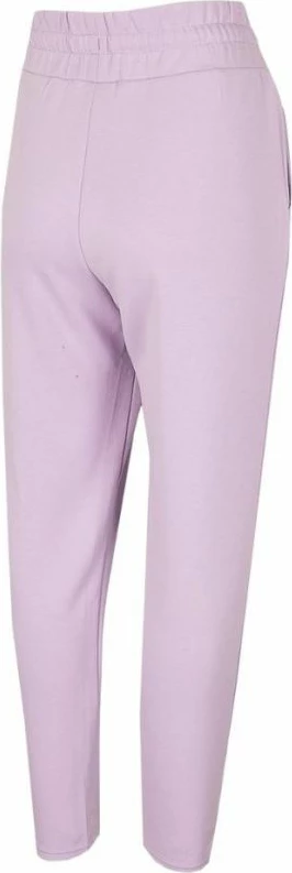Hlače trenerke za ženske 4F, vijolične