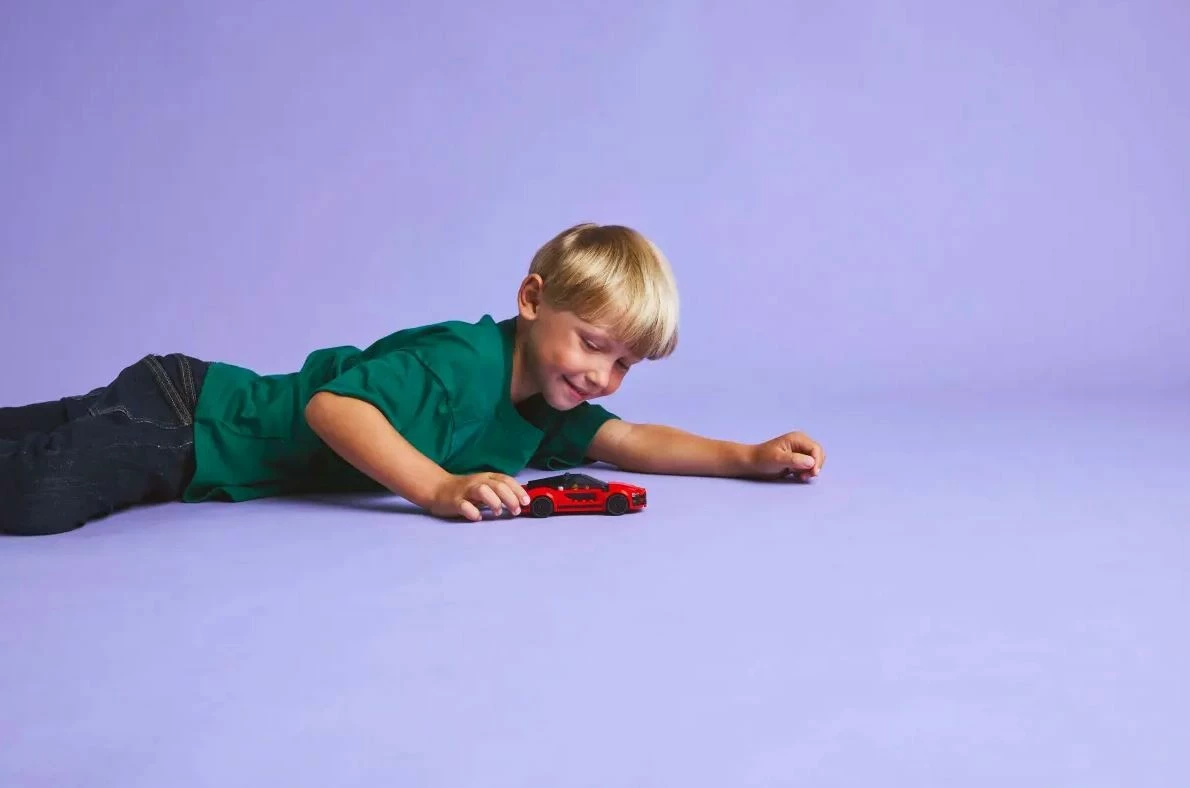 Set rdeč športni avtomobil, LEGO City 60448, 109 delov