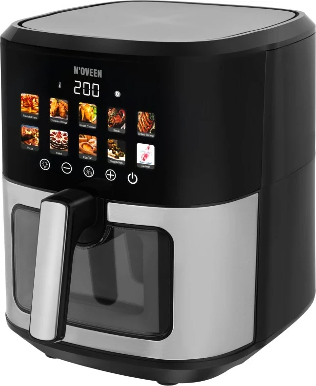 Zračno cvrtnik N'OVEEN AF770 X-LINE, črno, srebrno