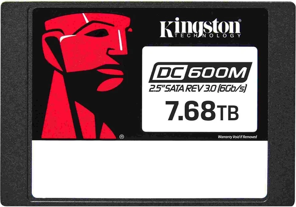SSD za strežnik Kingston Technology DC600M 7680G, SATA 2,5"