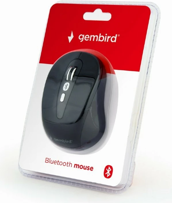 Optična miška Gembird MUSWB-6B-01, Bluetooth, 6 gumbov, črna