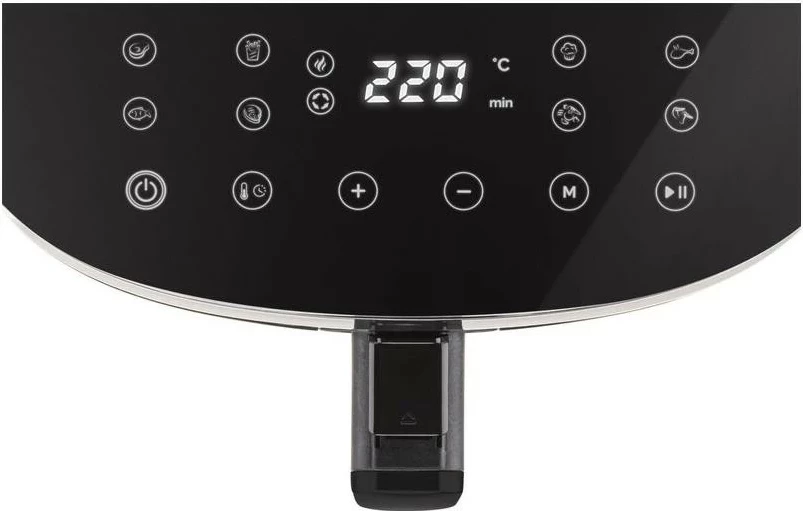 Zračni cvrtnik Fritta Digi ETA 316890000, 7,2 L, 1800 W, črn