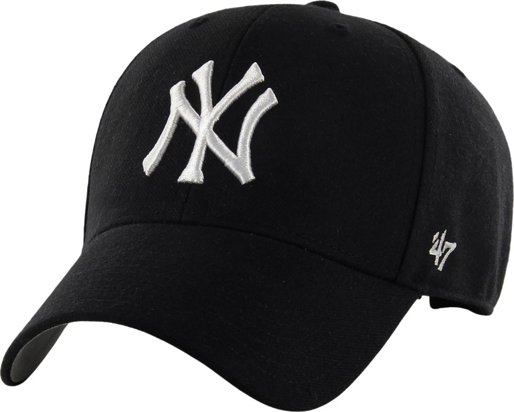 Kapa s šiltom '47 Brand New York Yankees, unisex, črna