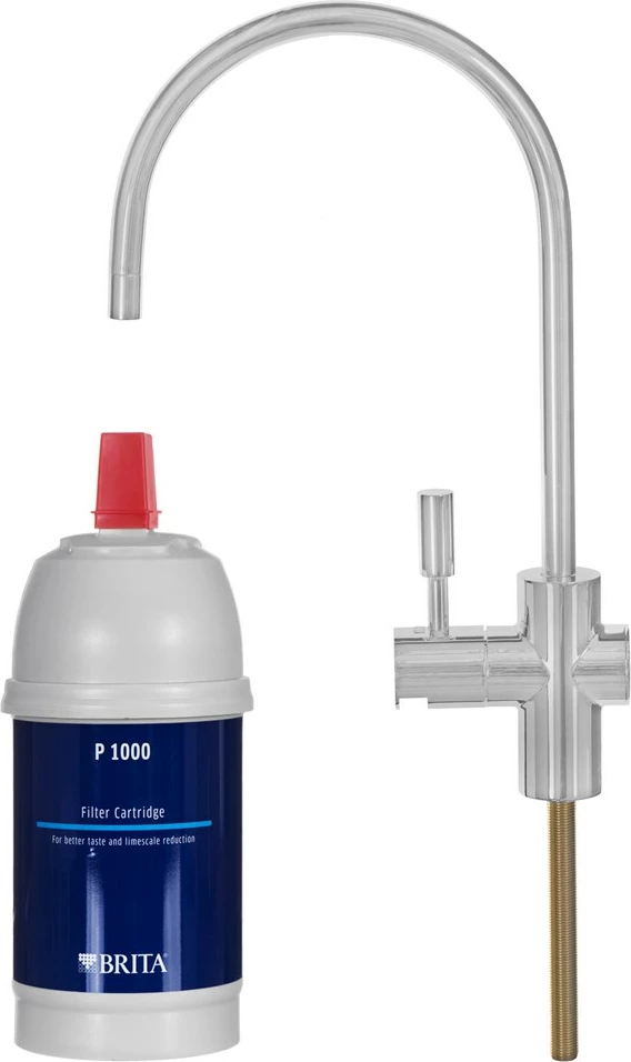 Filter za vodo pod pomivalnim koritom BRITA mypure P1, modra, bela