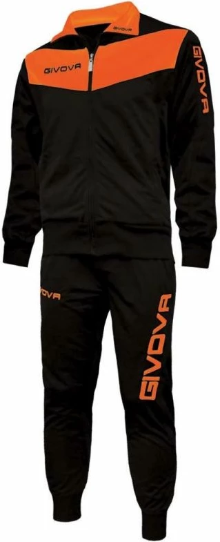 Trenirka za moške in otroke Givova Tuta Visa Fluo, TR018F 1028