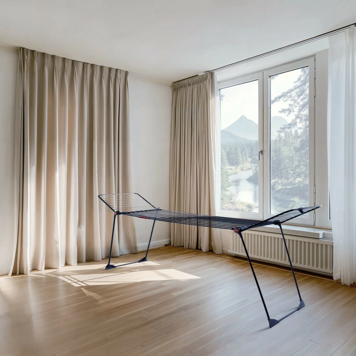 Sušilnik perila Vileda Infinity FLEX Ultimate, 30 m, črn