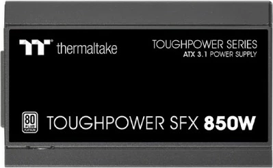 Modularen napajalnik Thermaltake ToughPower SFX, 850 W, 80 PLUS Platinum, črn