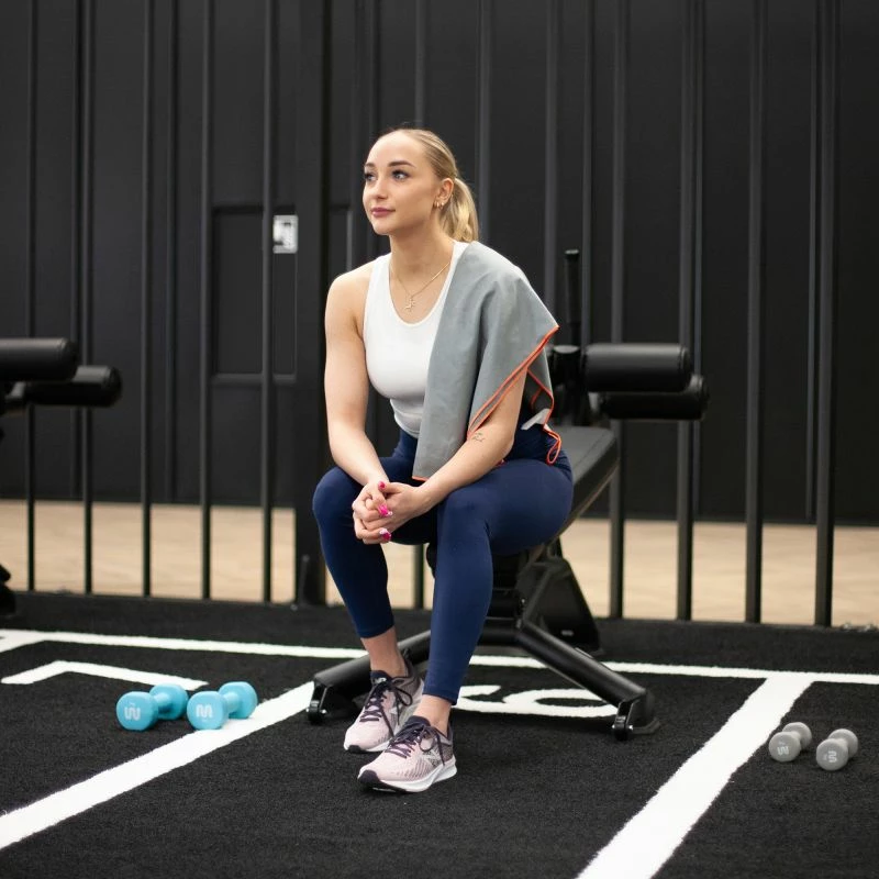 Brisača Meteor, L 80 x 130 cm, siva