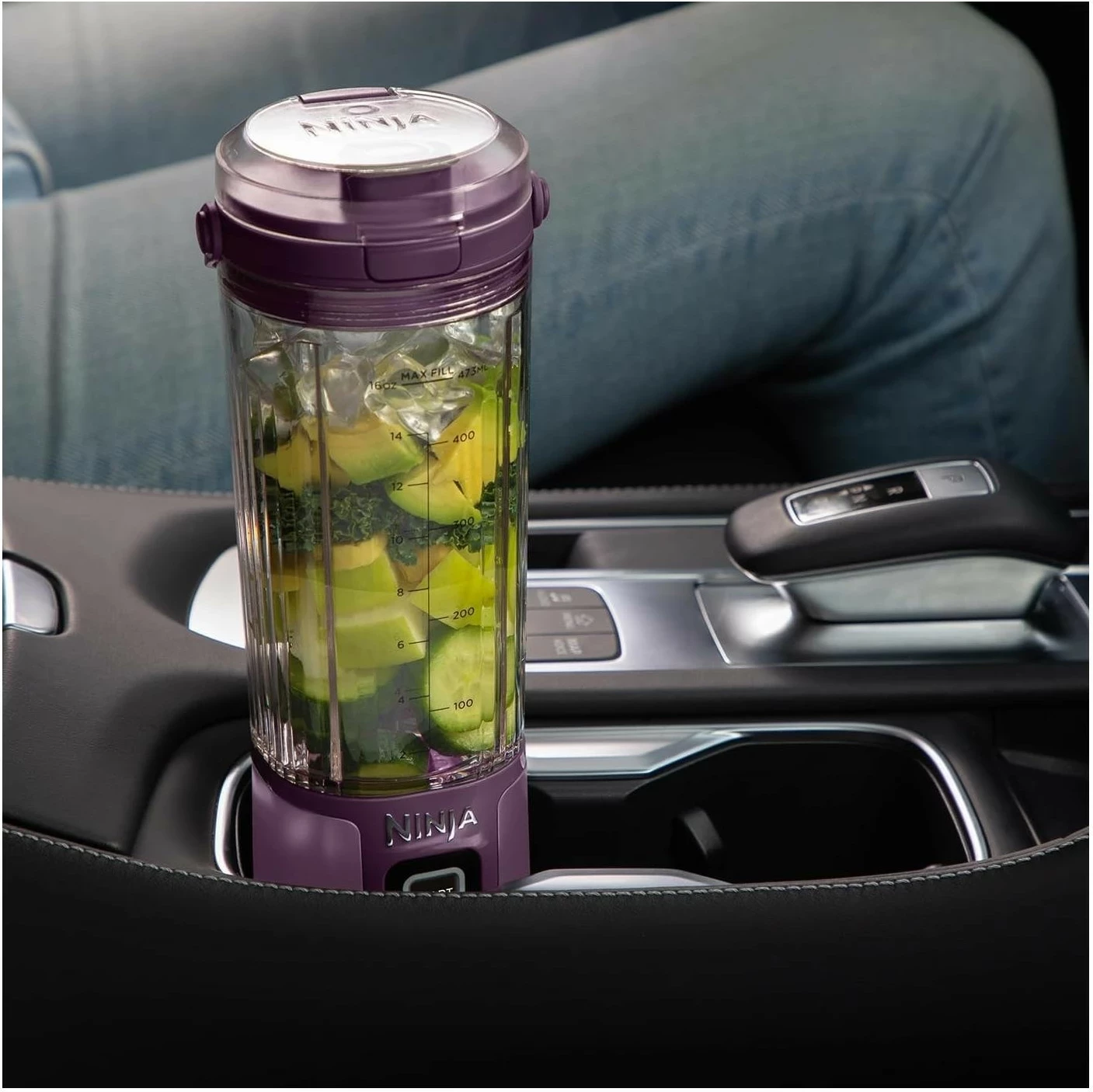 Prenosni mešalnik Ninja BC151, 0,53 L, USB-C, vijoličen