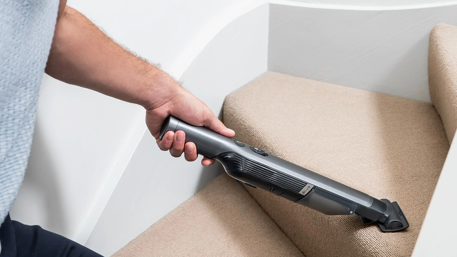 Ročni sesalnik Shark WV200, srebrn