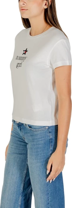 Majica Tommy Hilfiger Jeans, ženska, bela