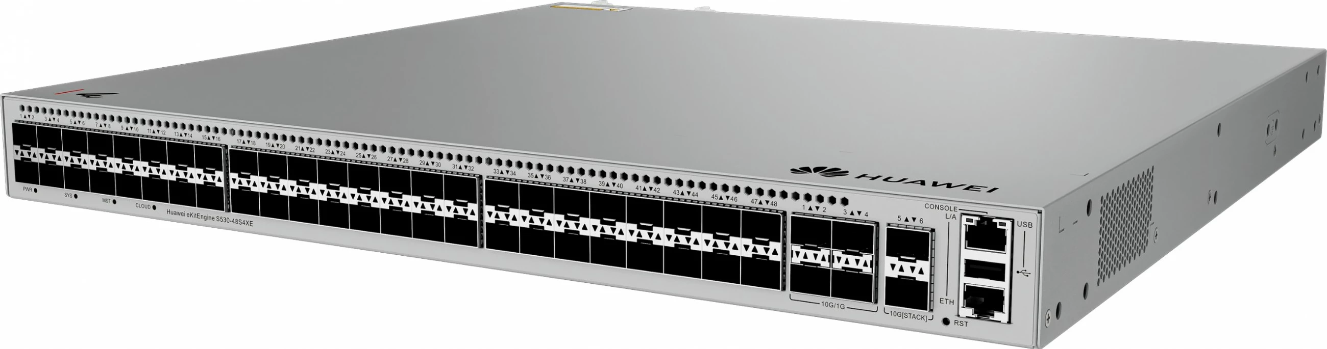 Upravljani L3 switch eKit S530-48S4XE, HUAWEI, Rack 1U