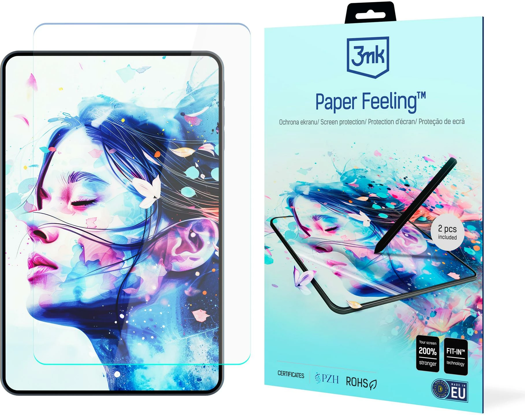 Mat zaščitna folija 3mk Paper Feeling za Samsung Galaxy Tab S8 Ultra, 2 kosa