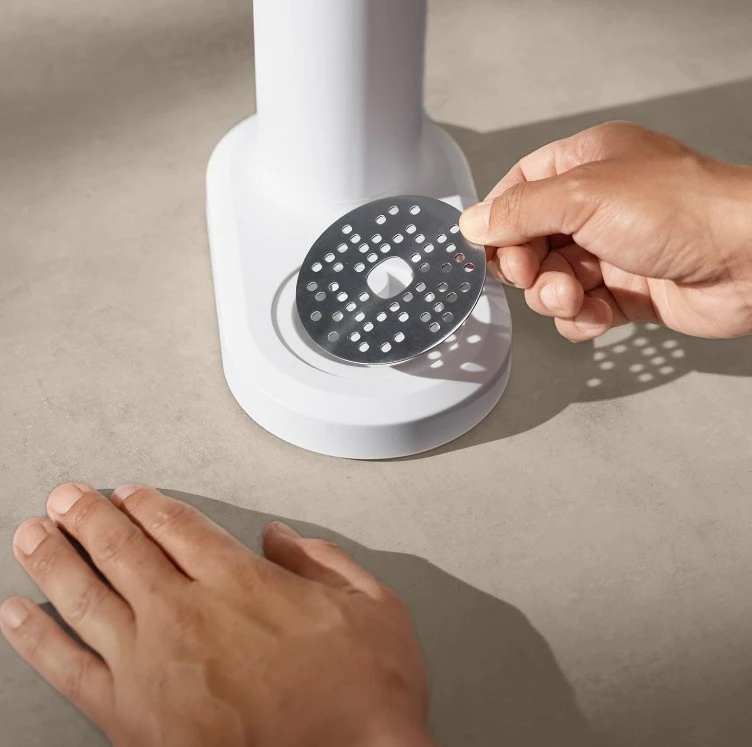 Saturator za vodo, Brita sodaTRIO, inox/bela, s CO2 cilindrom in dvema steklenicama