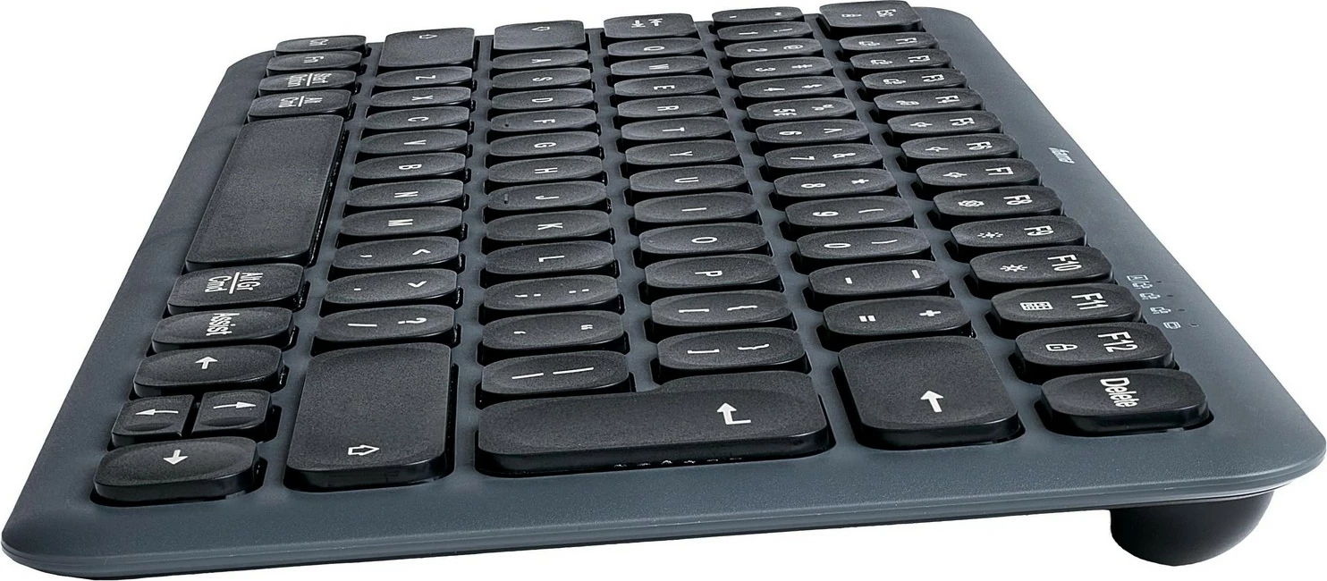 Brezžična več-podatkovna tipkovnica, Hama WK-500, črno-siva