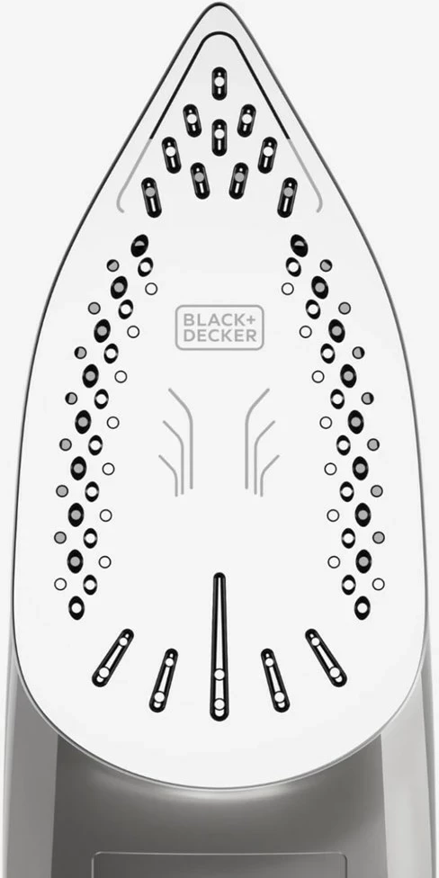 Parni likalnik BLACK+DECKER BXIR2201E, 2200 W, inox, črn