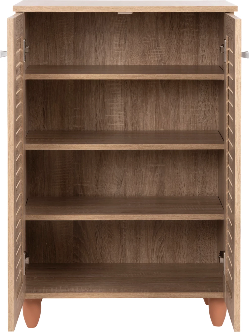 Omara za čevlje PROLLY FH9608.02 melamin v sonama barvi-2 vrata-4 police 60x34x88Hcm