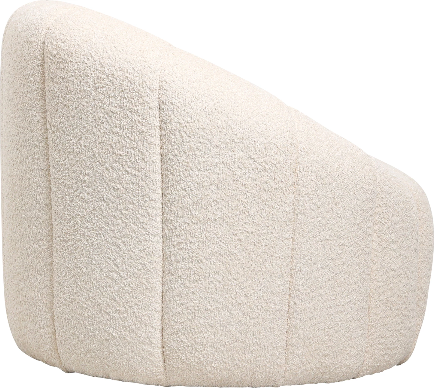 Sedežna garnitura 2-sedežna MOBY FH9595.06 iz blaga boucle v barvi ecru 148x83x66Hcm