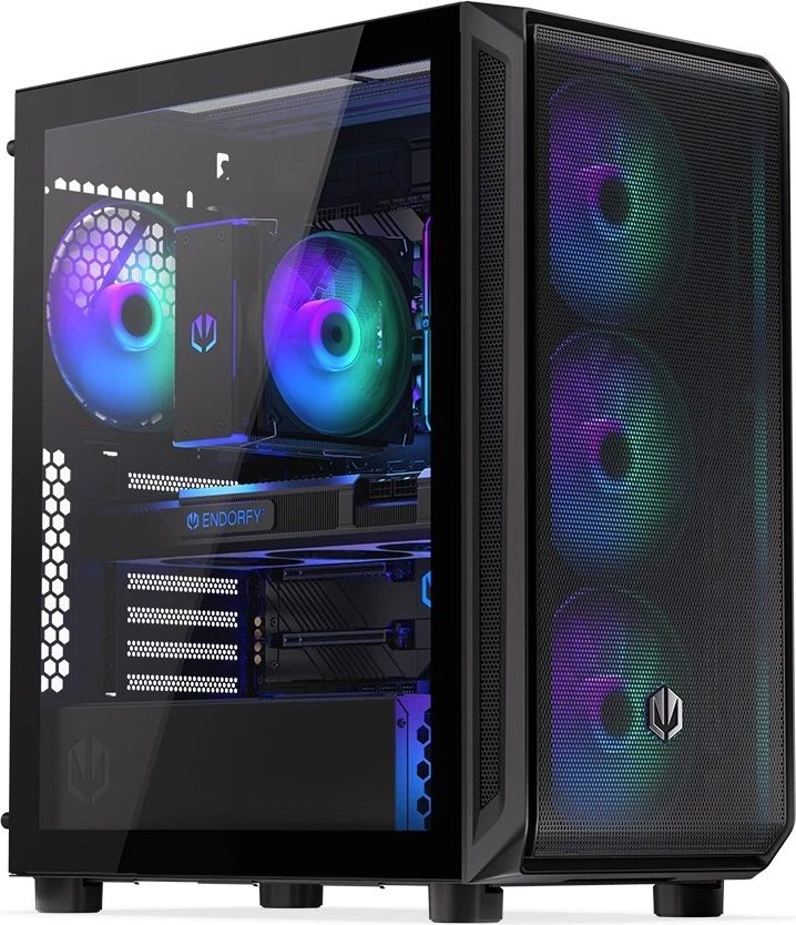 Kompaktna črna ohišje ENDORFY Arx 500 ARGB (EY2A011)
