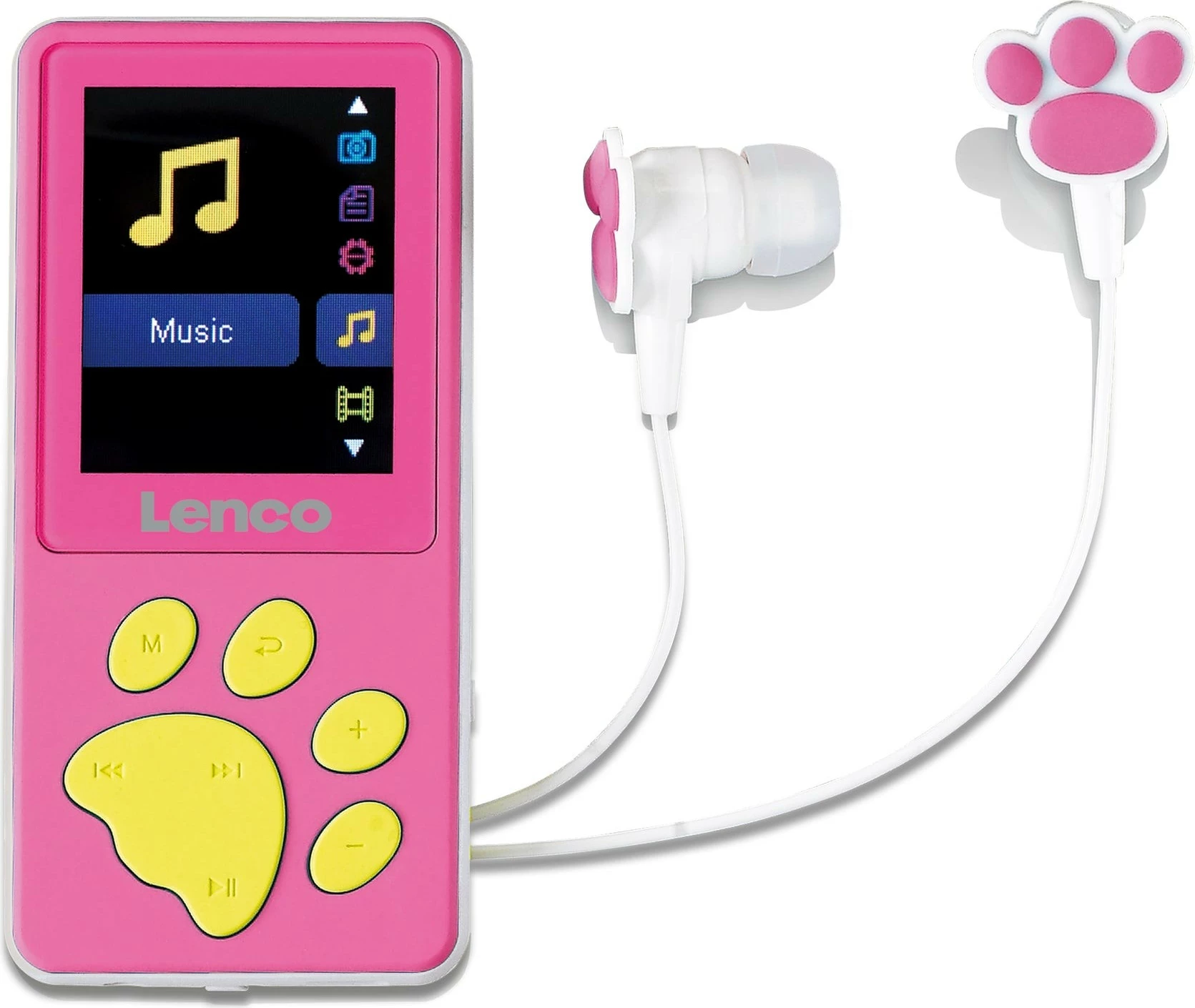 MP3/MP4 predvajalnik Lenco Xemio-560PK, 64GB, rožnat