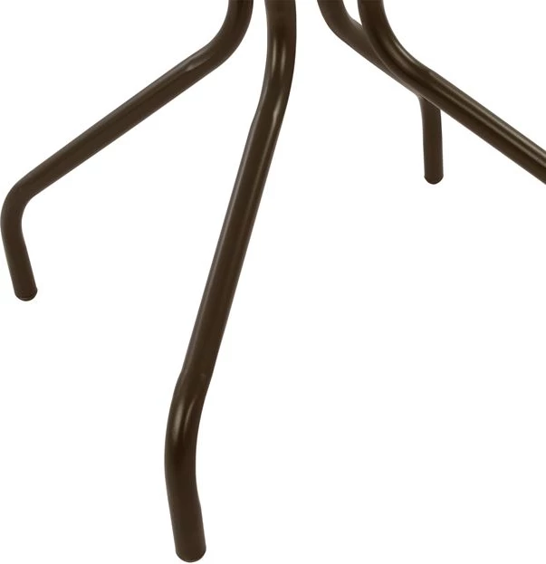 Kovinska miza Lima rjava '60x70cm FH5079.02