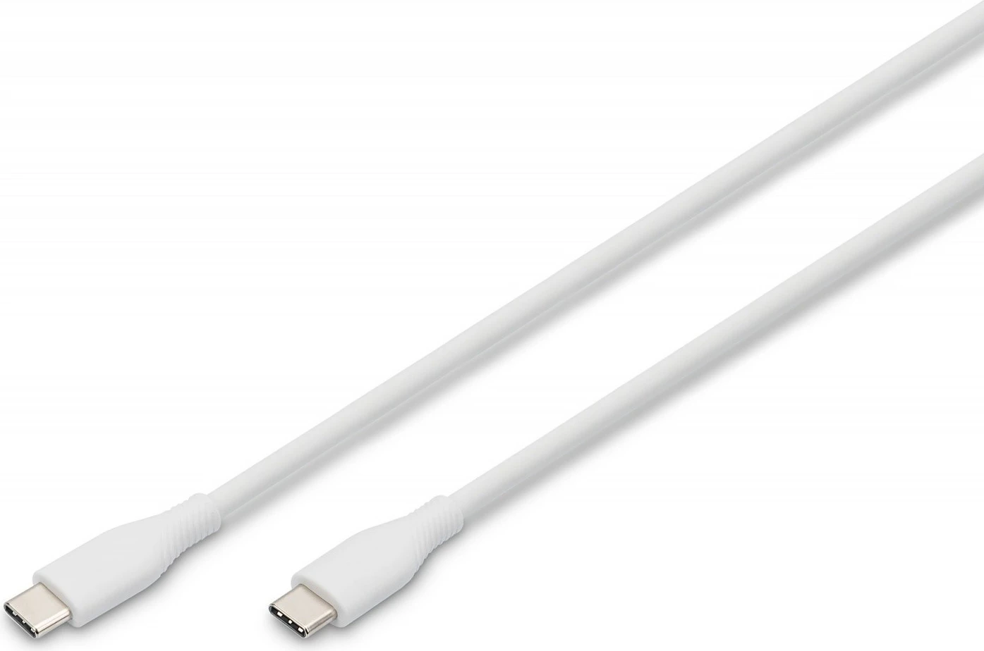 USB-C kabel USB-C Digitus AK-300341-005-W, 0,5 m, bel