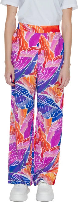 Hlače za ženske Vila Clothes, rožnate