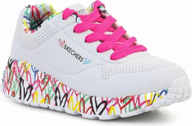 Superge Lovely Luv Jr Skechers, bele