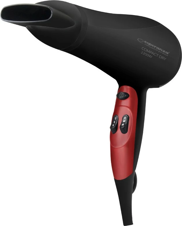 Sušilnik za lase Pamela Esperanza EBH004K, 2200 W, črn