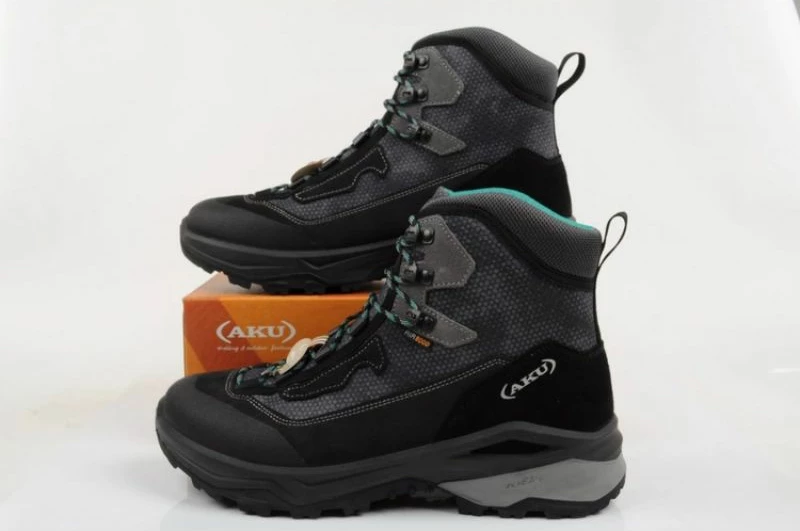 Trekking tekaški čevlji Aku za moške, črno/sivi