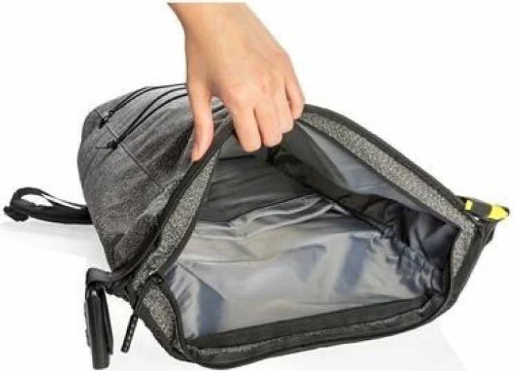 Protivlomilni nahrbtnik Yakimasport za moške, sivo