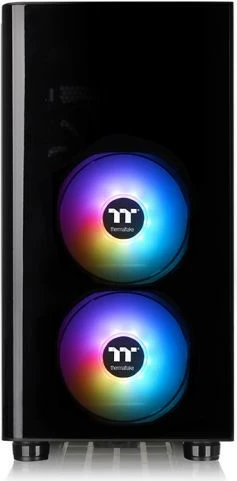 Ohišje Thermaltake View 31 ARGB kaljeno steklo, Midi Tower, črno