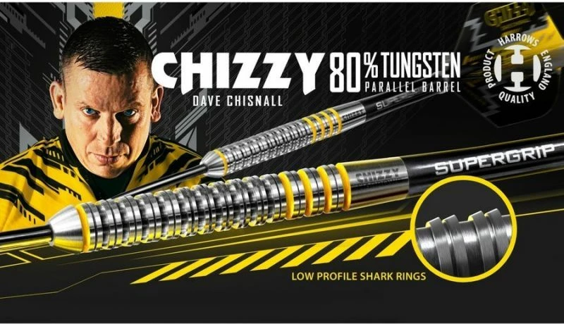 Šipke za pikado Chizzy, Harrows, za moške in ženske