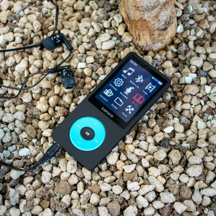 MP4 predvajalnik, 256 GB, Bluetooth, črn/moder — Lenco Xemio-860BU MP4 predvajalnik, 256 GB, Bluetooth, črn/moder — Lenco Xemio-860BU