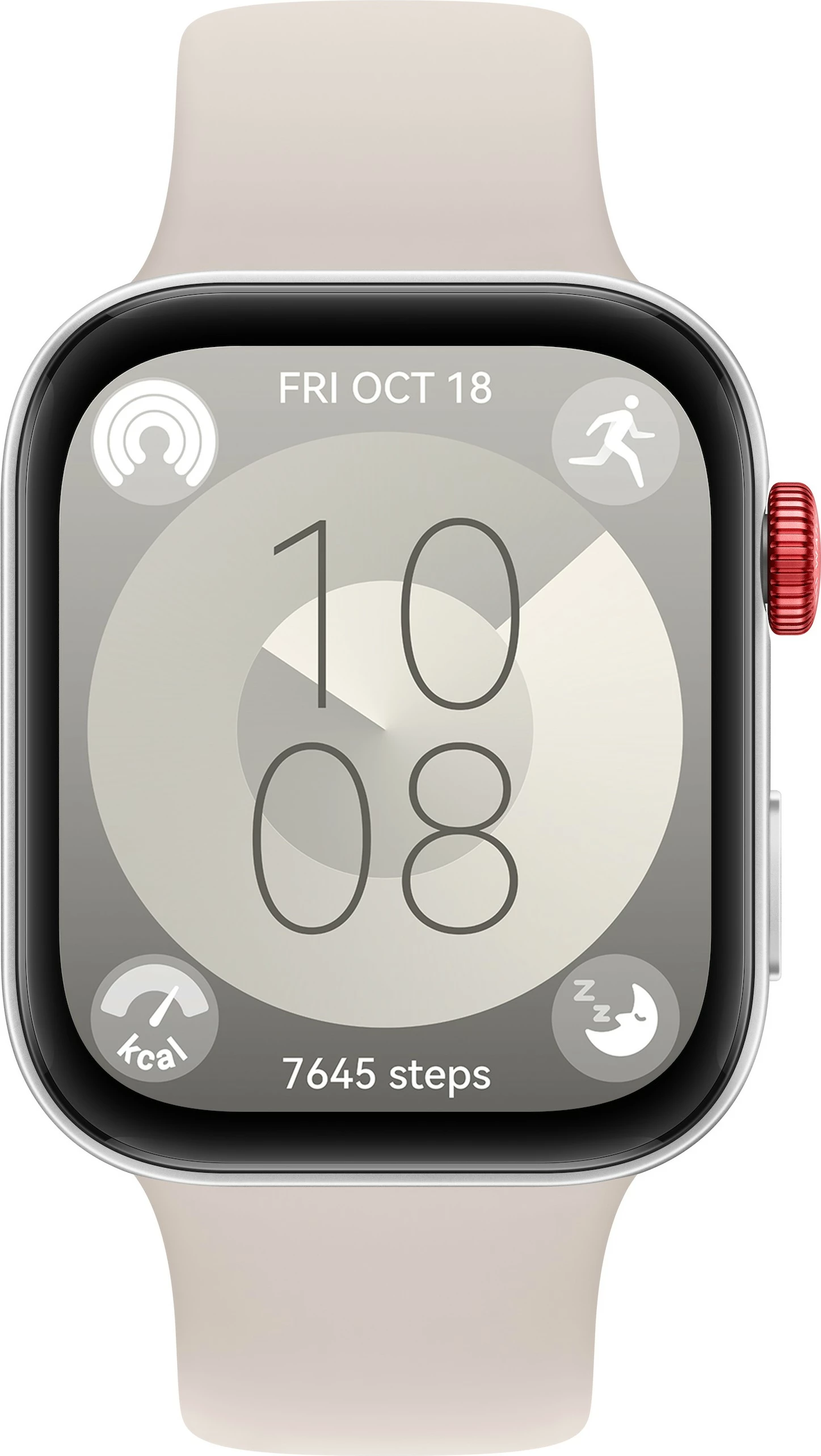 Pameten športni/smartwatch z AMOLED zaslonom, Huawei WATCH Fit 3, Wi‑Fi, GPS, 26 g, bel