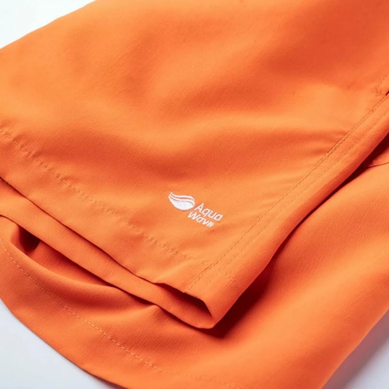 Kopalne hlače za fante Aquawave, oranžne