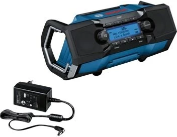Prenosni radio, BOSCH GPB 18V-2 SC SOLO, moder