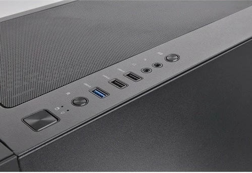 Kompjuterska ohišje Thermaltake Versa T35 RGB, Midi Tower, ATX/Micro ATX/Mini ITX, črno