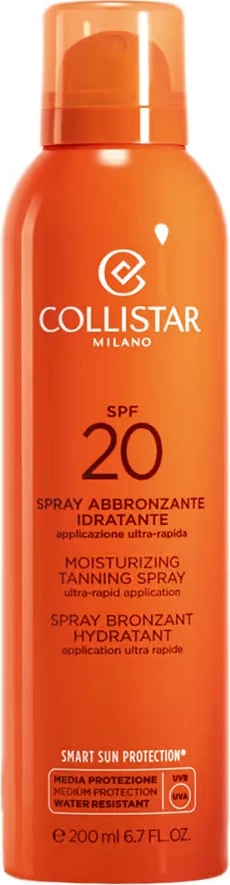 Sprej za zaščito pred soncem in vlaženje Collistar SPF20, 200 ml
