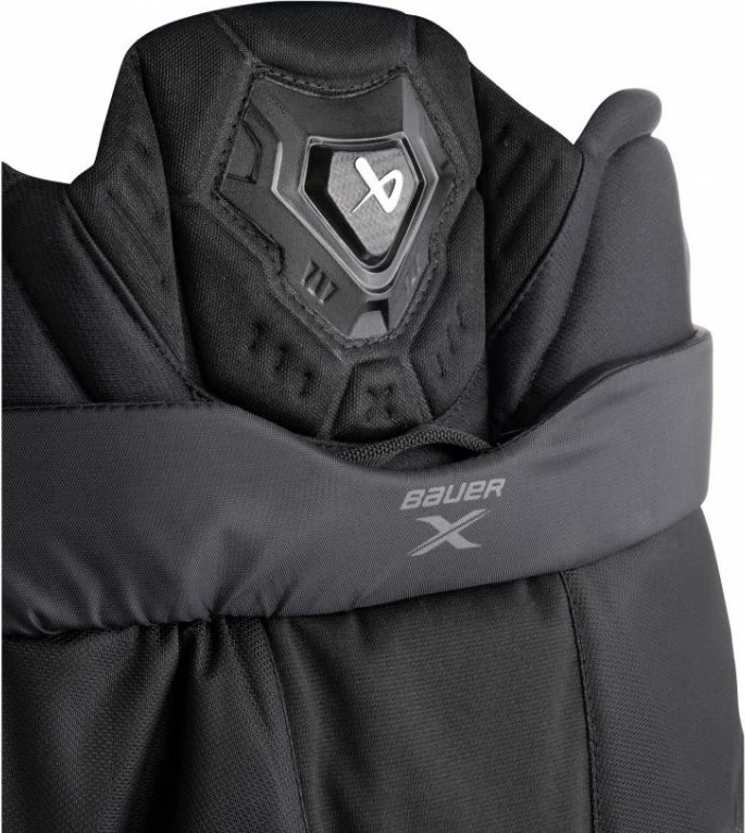 Hokejske hlače za moške, črne Bauer X '24 Sr