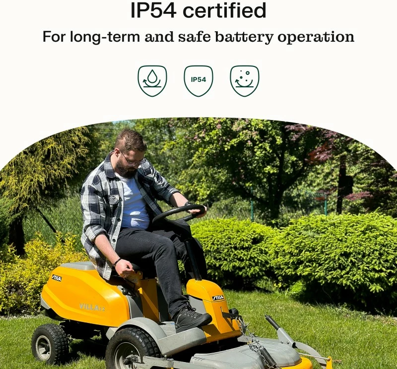 Baterija AGM VRLA, 6V 4,5Ah, IP54, Green Cell AGM6V4-5AH-J, črna