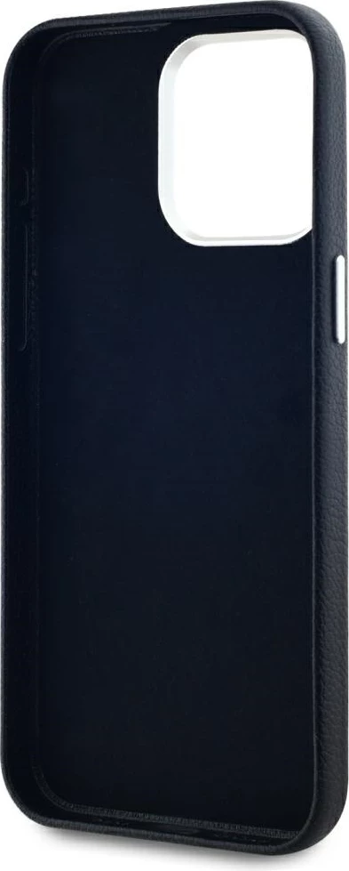 Ovitek za iPhone 15 Pro, eleganten Karl Lagerfeld Hotel RSG, črn