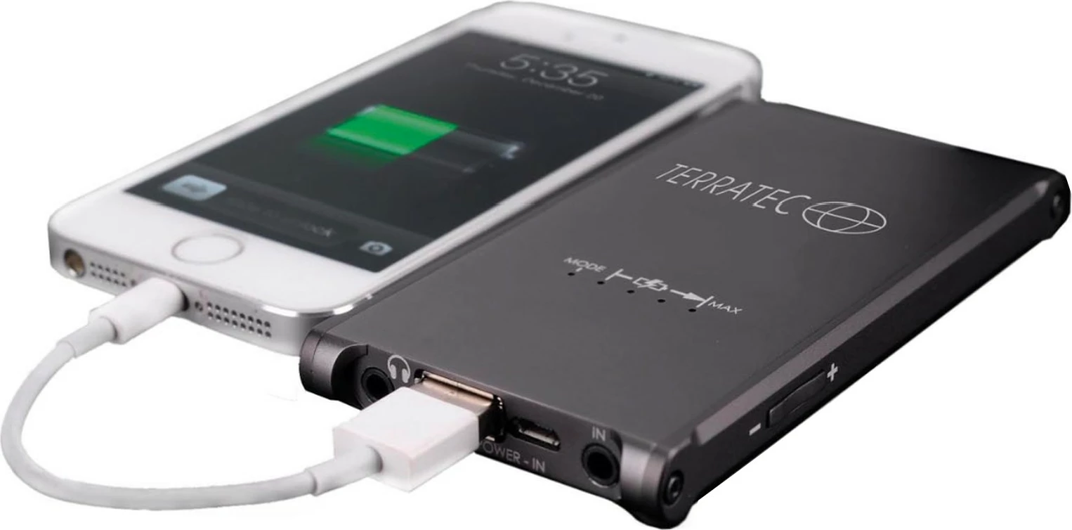 Amplifikator za slušalke TerraTec HA-1, 0,06 W, 150 h, 3,5 mm, črn