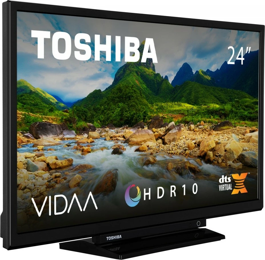 LED televizor, 24-palčni, HD Ready, Smart TV, črn Toshiba 24WV3F63DG