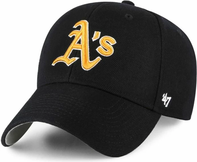 Kapa Oakland Athletics '47 Brand, črna, unisex