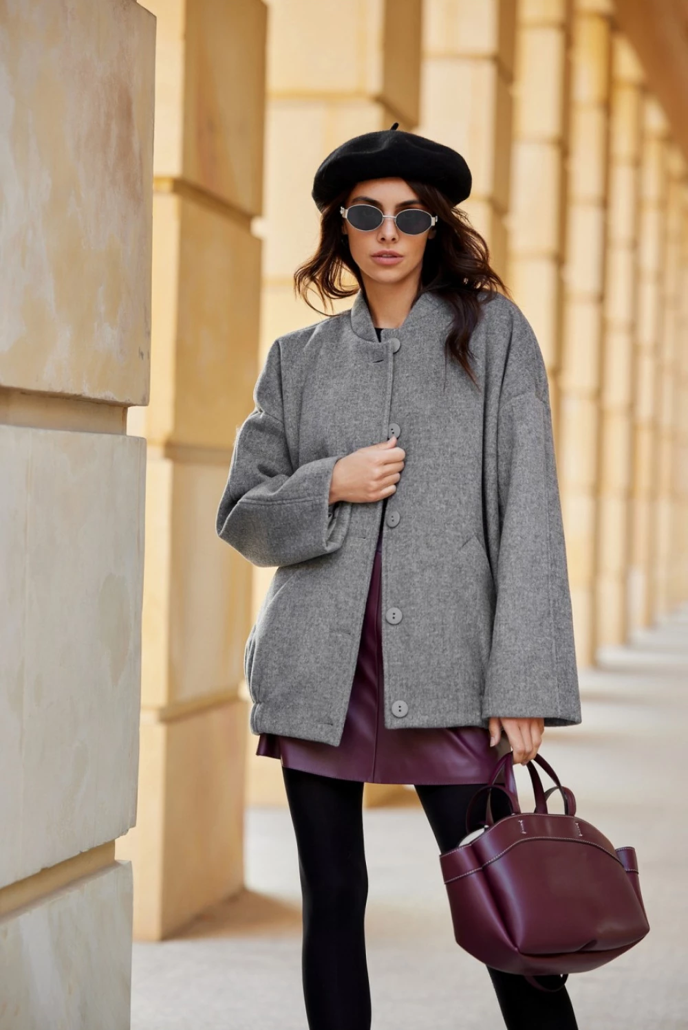 Jakna Roco Fashion 202990, siva