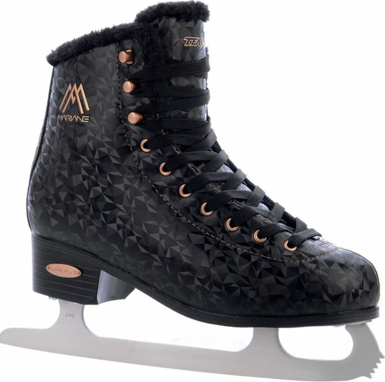 Patine za umetnostno drsanje Tempish Mariane, črne, za moške in ženske
