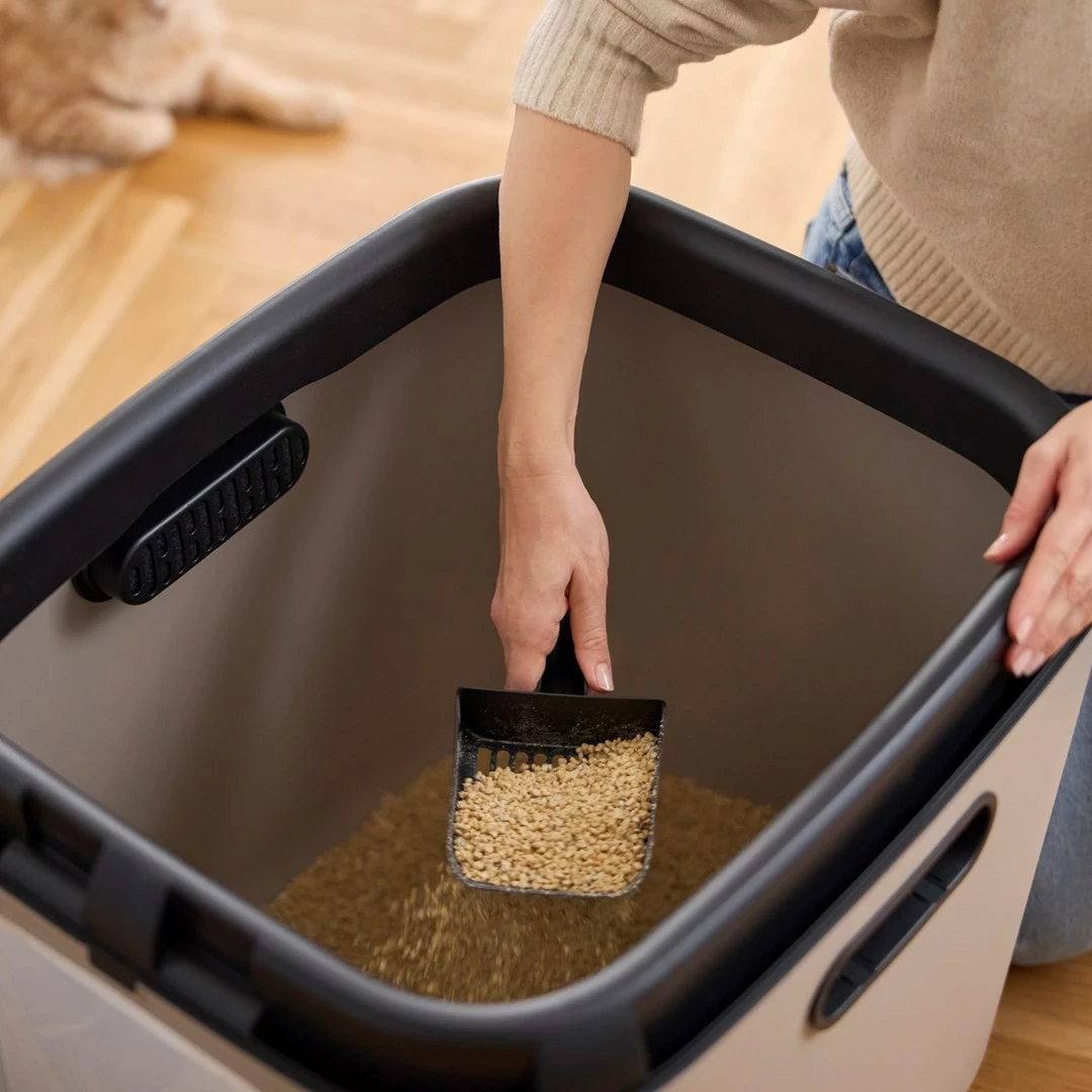 Kutija za mačji pesek Rotho Biala XL, cappuccino