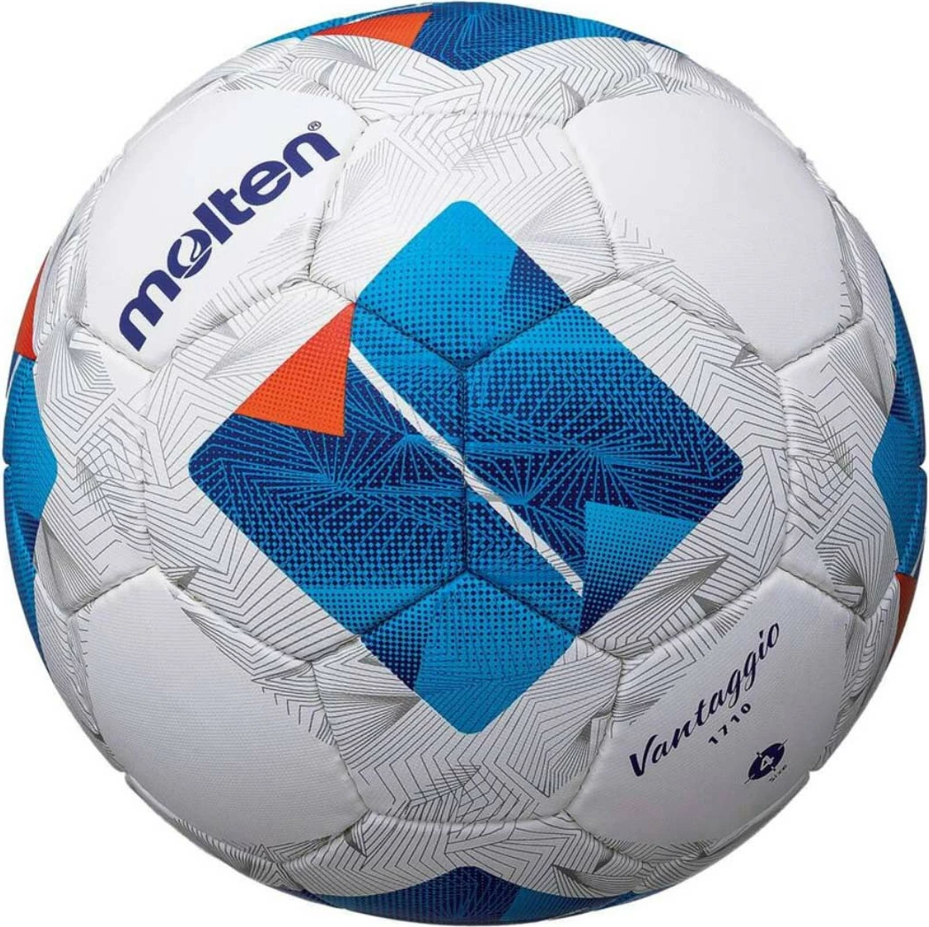 Futbalska žoga Molten za moške, bela in modra